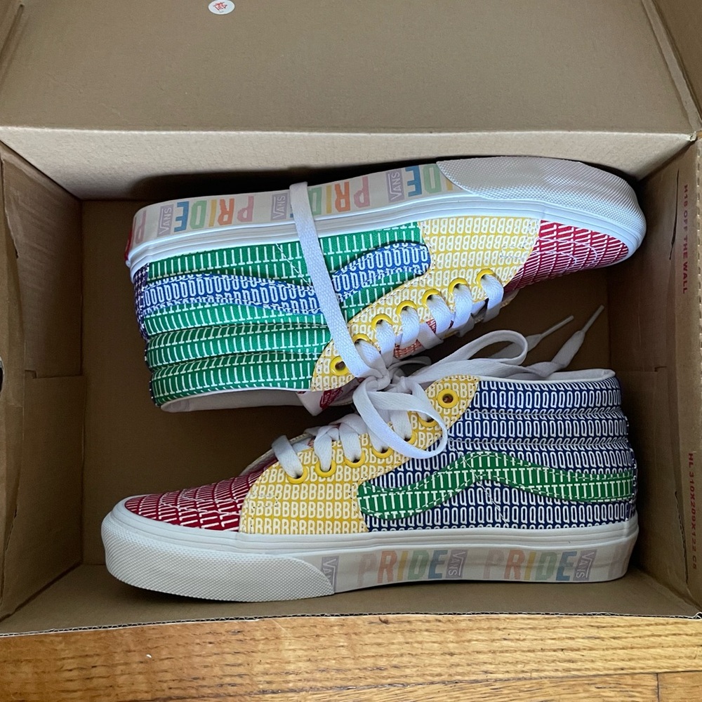 Vans Colorful Patterned High-Tops